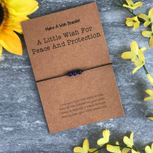 Load image into Gallery viewer, A Little Wish For Peace and Protection - Lapis Lazuli-4-The Persnickety Co