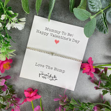 Load image into Gallery viewer, Valentine's Day Mummy To Be Beaded Bracelet-The Persnickety Co