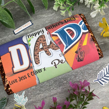 Load image into Gallery viewer, Happy Father's Day Dad Personalised Chocolate Bar
