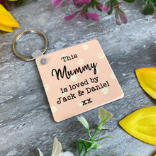 Load image into Gallery viewer, This Mummy Is Loved By Photo Keyring