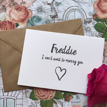 Load image into Gallery viewer, I Can't Wait To Marry You-7-The Persnickety Co