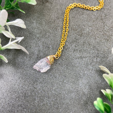 Load image into Gallery viewer, Dainty Crystal Necklace - Clear Quartz