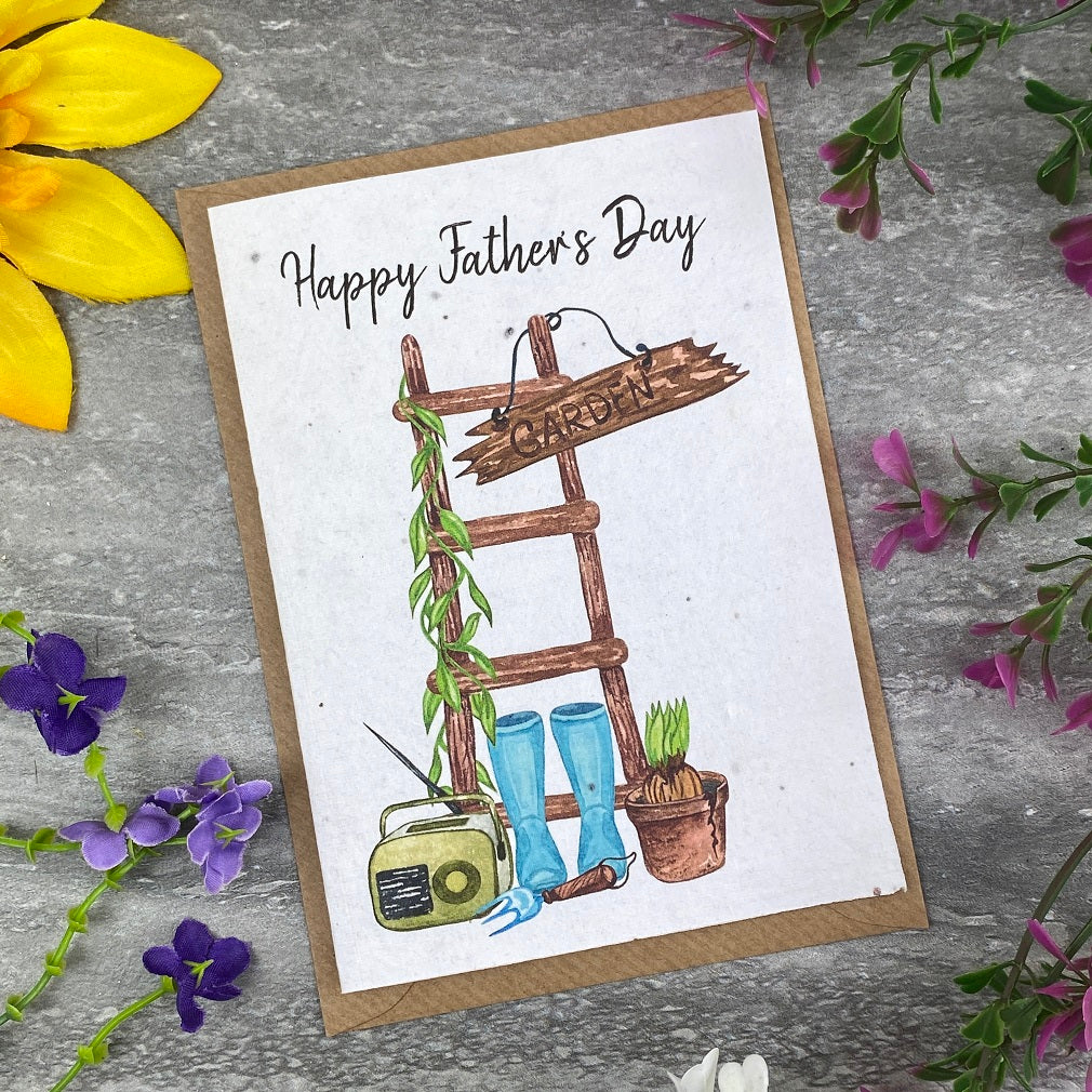 Fathers Day Garden Plantable Seed Card – The Persnickety Co
