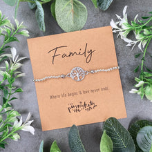 Load image into Gallery viewer, Tree Of Life Beaded Bracelet - Family-2-The Persnickety Co