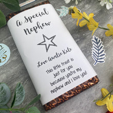 Load image into Gallery viewer, A Special Nephew Chocolate Bar