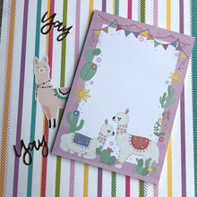 Load image into Gallery viewer, Llama A5 Notepad-6-The Persnickety Co