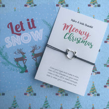 Load image into Gallery viewer, Meowy Christmas Bracelet-6-The Persnickety Co