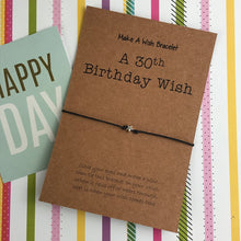 Load image into Gallery viewer, A 30th Birthday Wish -Star-8-The Persnickety Co