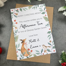 Load image into Gallery viewer, Personalised Christmas Gift Voucher