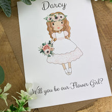 Load image into Gallery viewer, Wedding Card - Will You Be Our Flower Girl?-10-The Persnickety Co