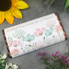 Load image into Gallery viewer, Teacher Gift - Personalised Chocolate Bar