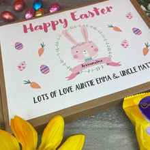 Load image into Gallery viewer, Personalised Happy Easter Chocolate Treat Box