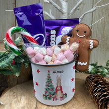 Load image into Gallery viewer, Personalised Christmas Rabbit Mug-The Persnickety Co