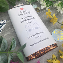 Load image into Gallery viewer, Purrfect Cat Dad Father's Day Chocolate Bar-The Persnickety Co