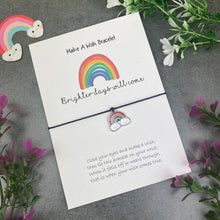 Load image into Gallery viewer, Brighter Days Will Come Wish Bracelet