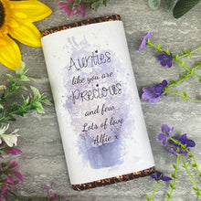 Load image into Gallery viewer, Personalised Auntie Chocolate bar