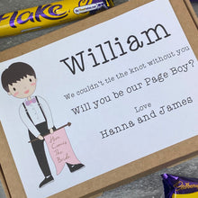 Load image into Gallery viewer, Page Boy Proposal Chocolate Box-4-The Persnickety Co