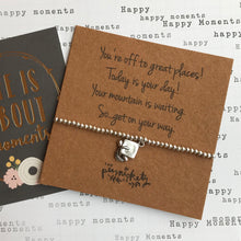 Load image into Gallery viewer, Beaded Charm Bracelet - You're Off To Great Places!-3-The Persnickety Co