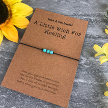 Load image into Gallery viewer, A Little Wish For Healing - Turquiose-5-The Persnickety Co