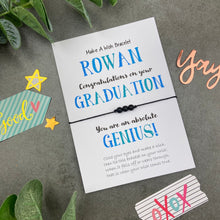 Load image into Gallery viewer, Exam Congratulations - Graduation Wish Bracelet