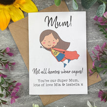 Load image into Gallery viewer, Mother's Day Super Heroes Mum Card