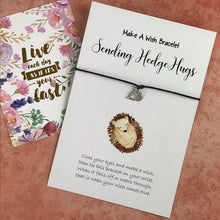 Load image into Gallery viewer, Sending HedgeHugs Wish Bracelet-2-The Persnickety Co