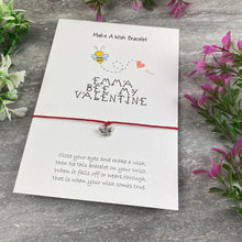 Load image into Gallery viewer, Personalised Bee My Valentine Wish Bracelet-10-The Persnickety Co
