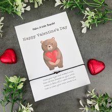 Load image into Gallery viewer, Happy Valentine's Day Make A Wish Bracelet