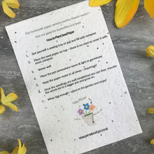 Load image into Gallery viewer, Teacher Gift, Teacher Wish Bracelet, Teaching Assistant Wish Bracelet, Wish Bracelet, Charm Bracelet, Plantable Seed Card,