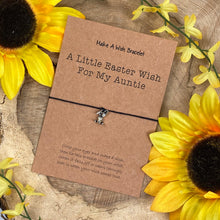 Load image into Gallery viewer, A Little Easter Wish For My Auntie Wish Bracelet-3-The Persnickety Co