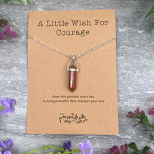 Load image into Gallery viewer, Crystal Necklace  - A Little Wish For Courage
