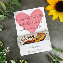 Load image into Gallery viewer, Personalised Valentines Chocolate Gift