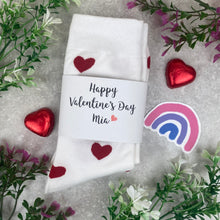 Load image into Gallery viewer, Happy Valentines Day- Heart Socks
