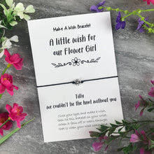 Load image into Gallery viewer, A Little Wish For Our Flower Girl-3-The Persnickety Co