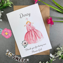 Load image into Gallery viewer, Thank You For Being Our Flower Girl - Pink-6-The Persnickety Co