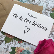 Load image into Gallery viewer, To The New Mr & Mrs-2-The Persnickety Co