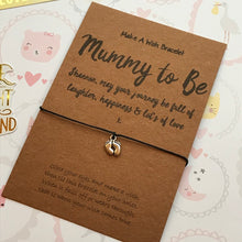Load image into Gallery viewer, Mummy To Be Make a Wish Bracelet - Personalised-3-The Persnickety Co