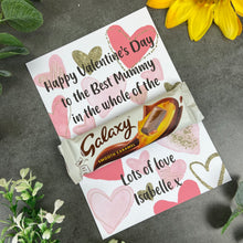 Load image into Gallery viewer, Personalised Valentines Chocolate Treat