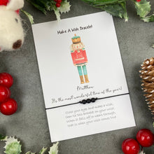 Load image into Gallery viewer, Nutcracker Christmas Wish Bracelet