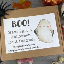Load image into Gallery viewer, BOO Personalised Halloween Sweet Box-The Persnickety Co