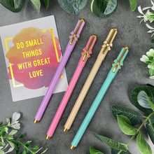 Load image into Gallery viewer, Pastel Bow Ballpoint Pen-The Persnickety Co
