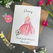 Load image into Gallery viewer, Thank You For Being Our Flower Girl - Pink-3-The Persnickety Co