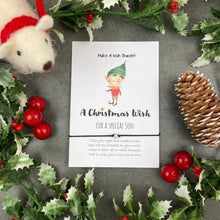 Load image into Gallery viewer, A Christmas Wish - Son Wish Bracelet
