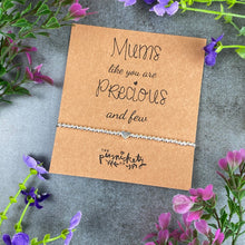 Load image into Gallery viewer, Mums Like You Are Precious And Few Beaded Bracelet-10-The Persnickety Co