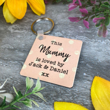 Load image into Gallery viewer, This Mummy Is Loved By Photo Keyring