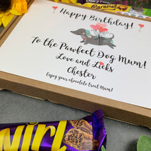 Load image into Gallery viewer, Personalised Dog Mum Birthday Chocolate Box