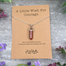 Load image into Gallery viewer, Crystal Necklace  - A Little Wish For Courage