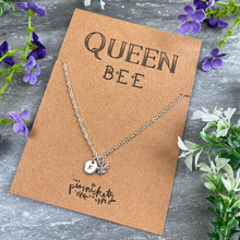 Load image into Gallery viewer, Queen Bee Necklace-9-The Persnickety Co
