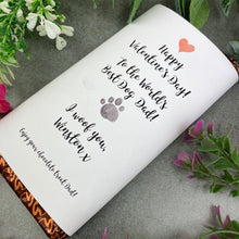 Load image into Gallery viewer, The World's Best Dog Dad/Mum Valentine's Day Chocolate Bar