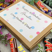 Load image into Gallery viewer, Personalised Birthday Chocolate Gift Box-8-The Persnickety Co